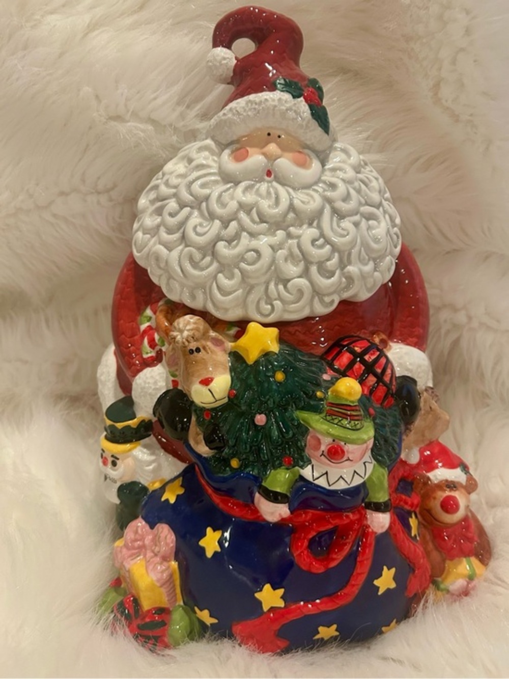 Home collection Santa cookie jar